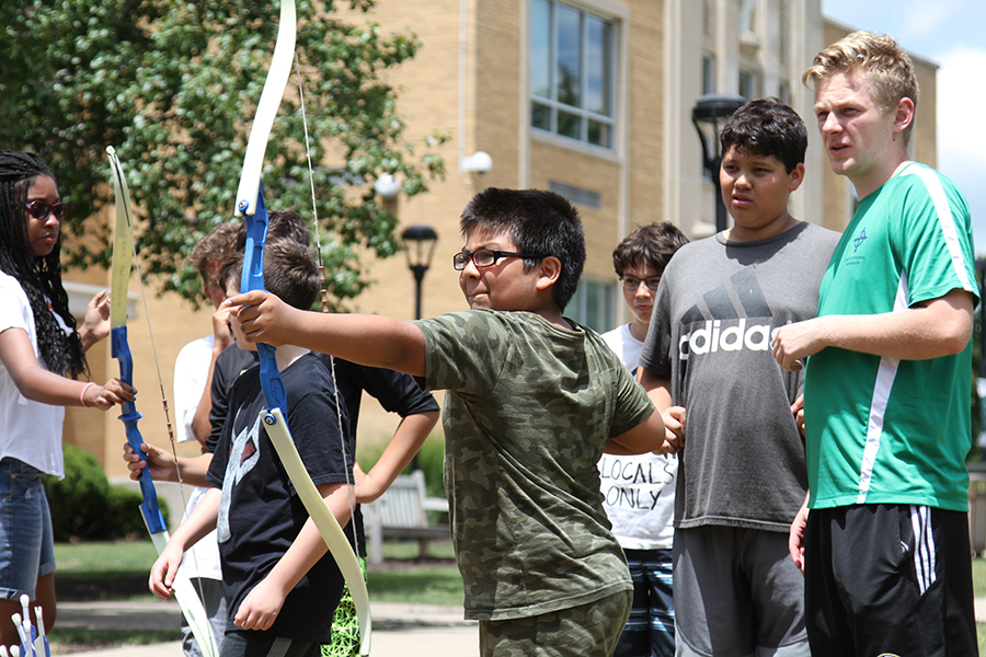 Participants have numerous options during this summer's Camp Cathedral. 