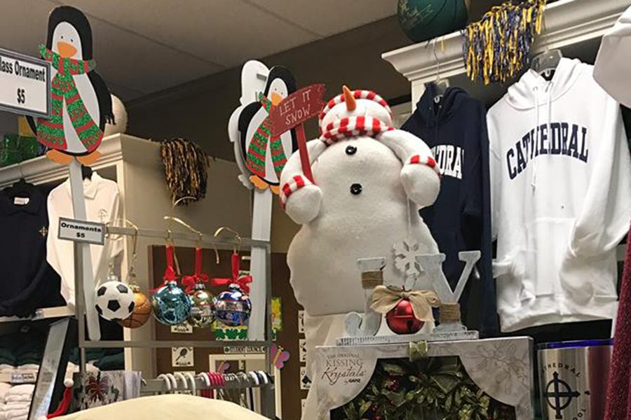 The bookstore will be turned into a winter wonderland during Christmas. 