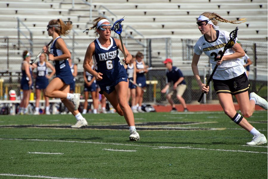 Returning members of the women's lacrosse team have begun workouts for the spring season. 