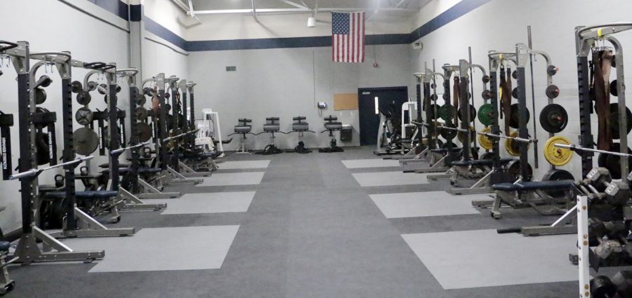 During G period on Jan. 15, students enrolled in the physical education class were at lunch, but new equipment awaited their return. 