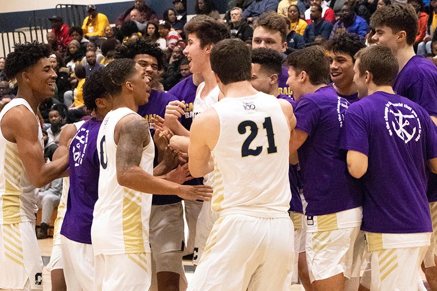 The annual men's basketball Senior Night is Feb. 19 in the Welch Activity Center. 