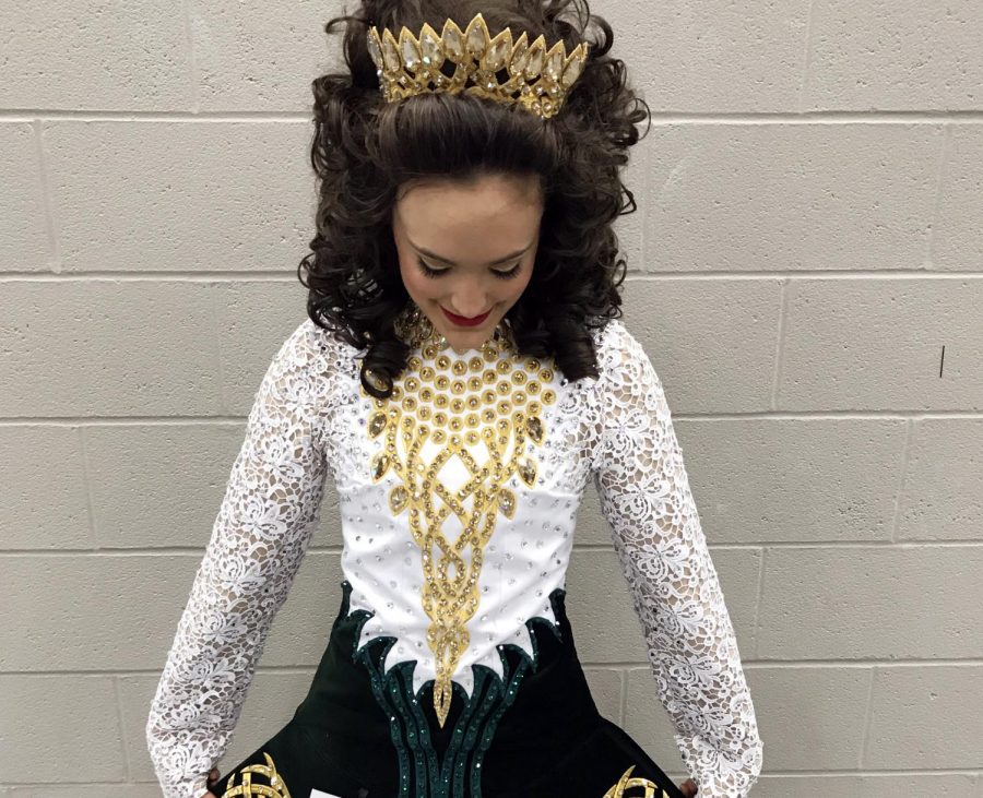 Senior Kensington Speer takes on Irish dancing on an international level. 