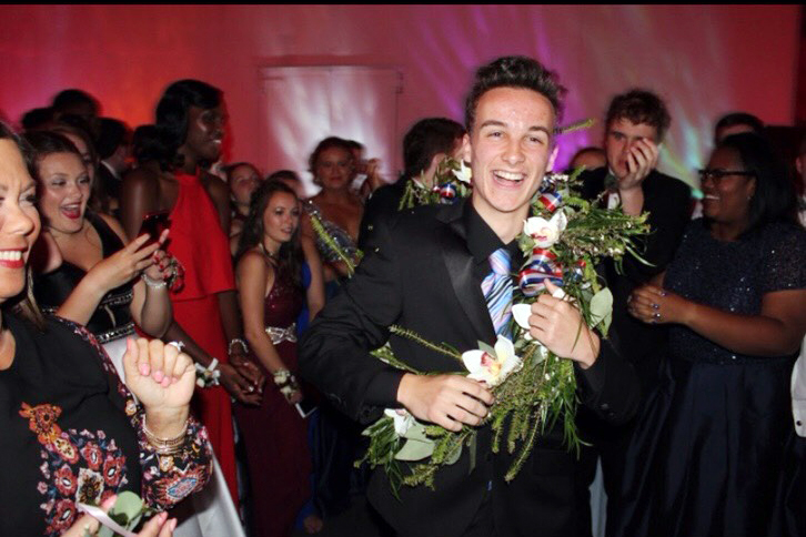 Senior Class president Connor Helmen was crowned the prom prince during his junior year. 