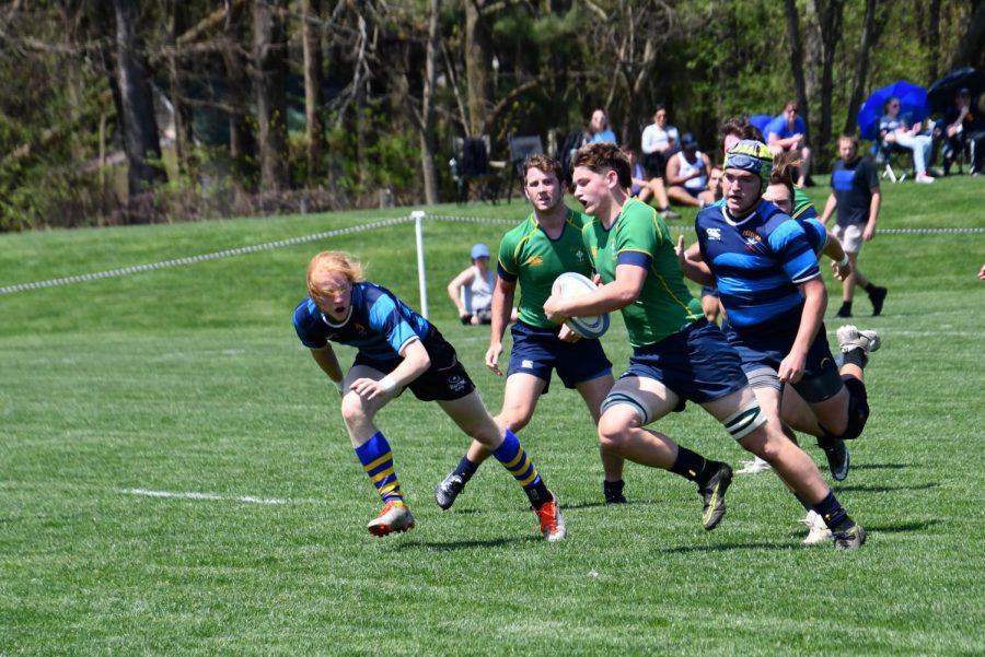 The Royal Irish rugby team, in action last season, plays in a national tournament in Salt Lake City May 16-18. 