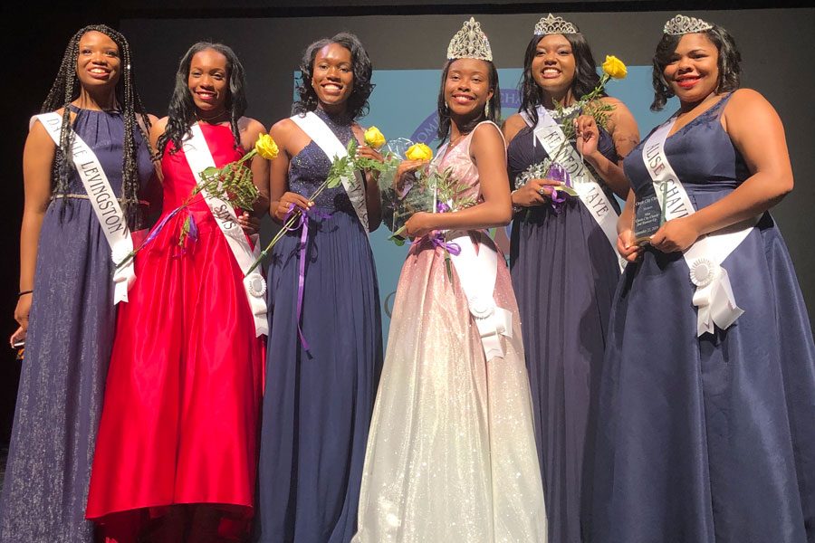 Six Cathedral students participated in the Sept. 21 Circle City Classic Coronation. 