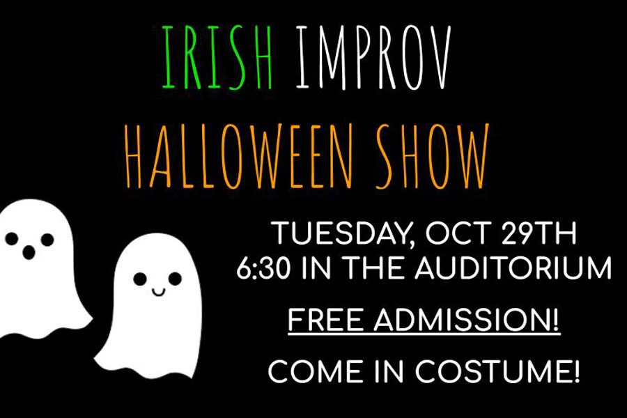 Irish improv team to host Halloween show