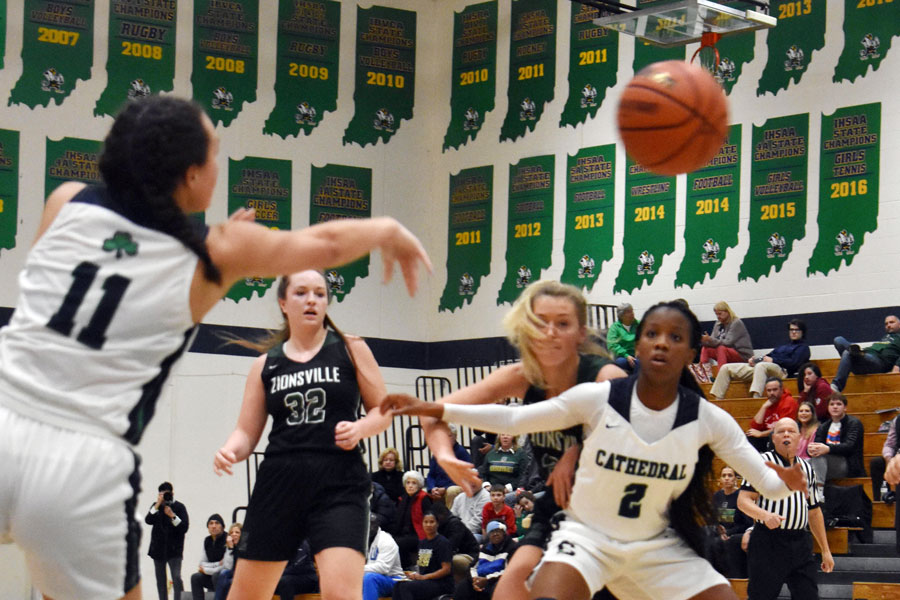 The women' basketball team, in action earlier this season against Zionsville, plays North Central on Feb. 7 at 7:30 p.m. in the Sectional semifinals at Tech. 