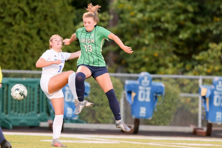 Junior Elle Lewis described the superstitions she carried out before every soccer match. 