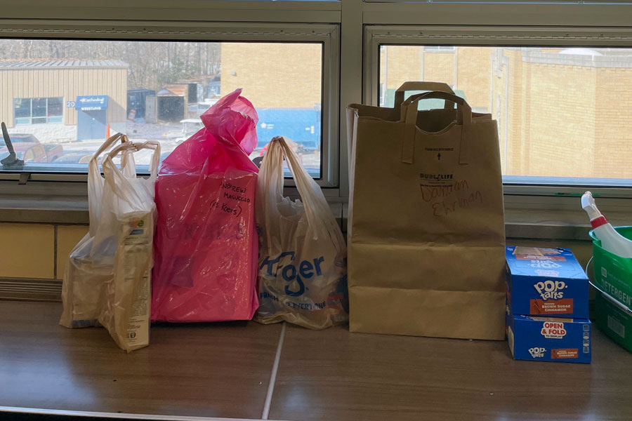 Jan. 31 was the first day math teachers accepted donations of cereal and Pop-Tarts for the food drive. 