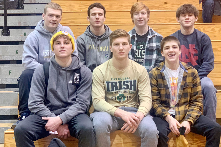 The seniors have provided leadership to the wrestling team the entire season, according to Assistant Coach Mr. Vincent Corsaro 14. 