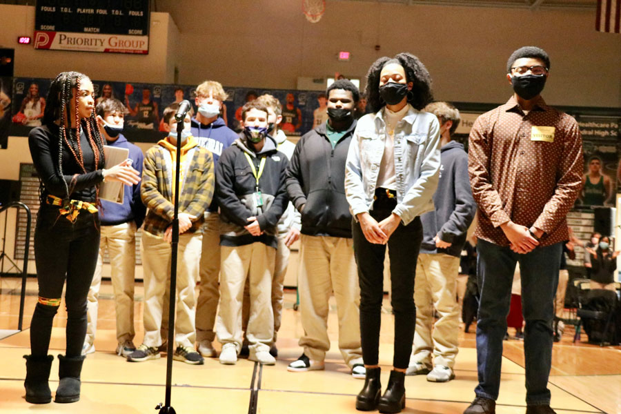 The Black History Month assembly was one of the highlights of the third quarter. 