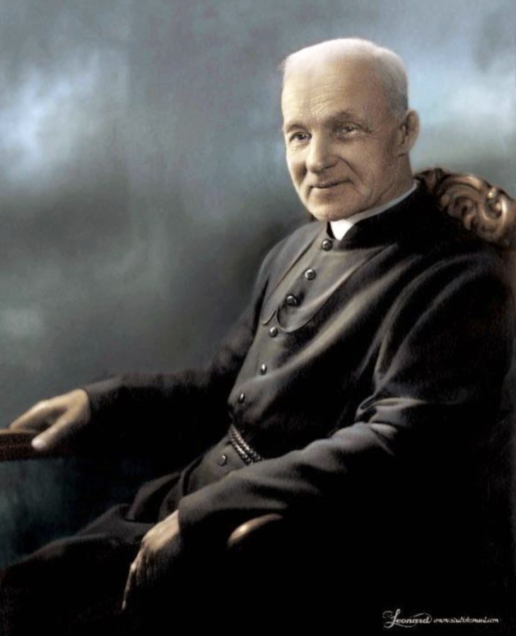 Photo of Saint Andre Bessette, the inspiration of the projects.