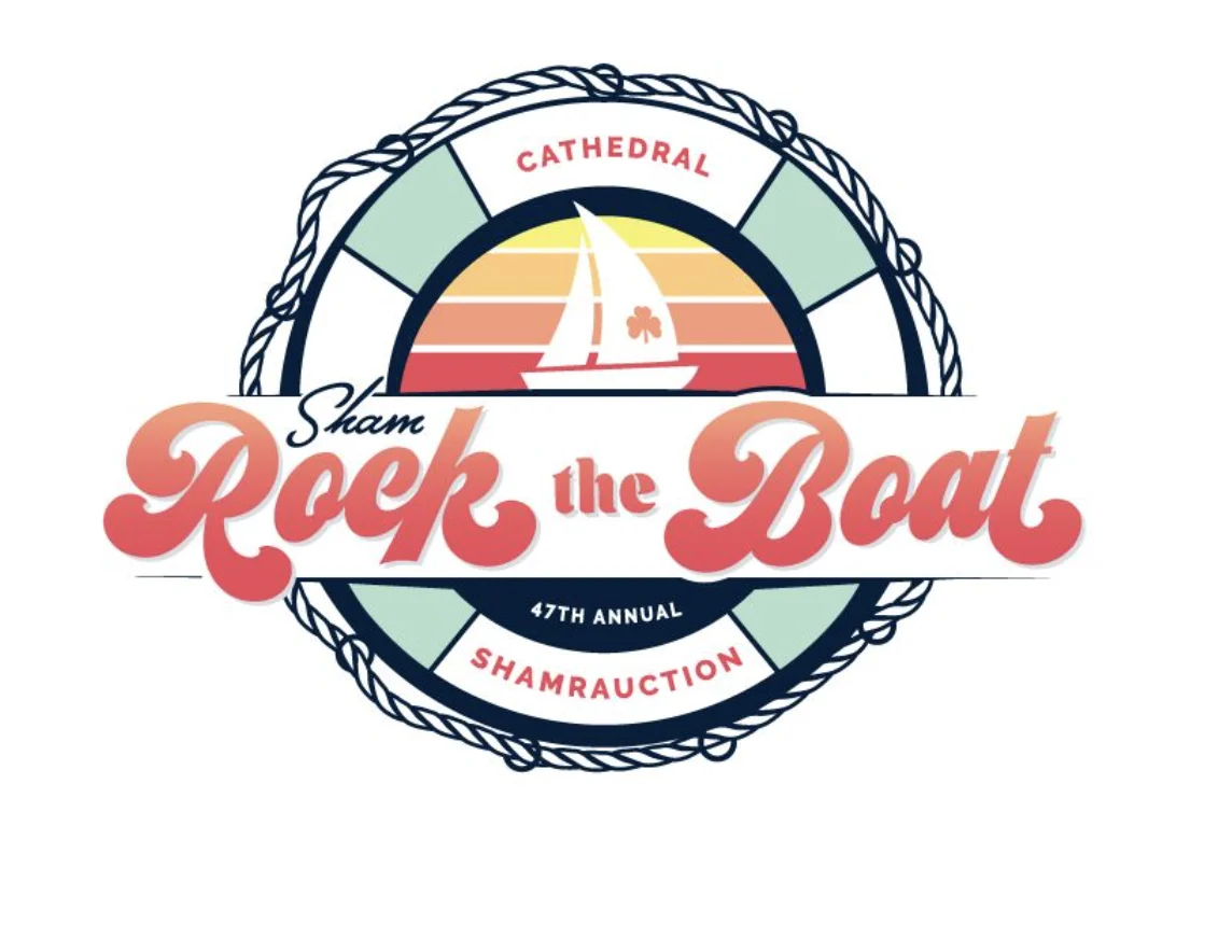 Cathedral’s 47th ShamrAuction Theme is Rock The Boat and is coming this Saturday. Each new year brings a new theme. “In our 47 years we have never repeated a theme.” Natalie Matthews said, “we have a docs sheet of every theme we have ever done!”
