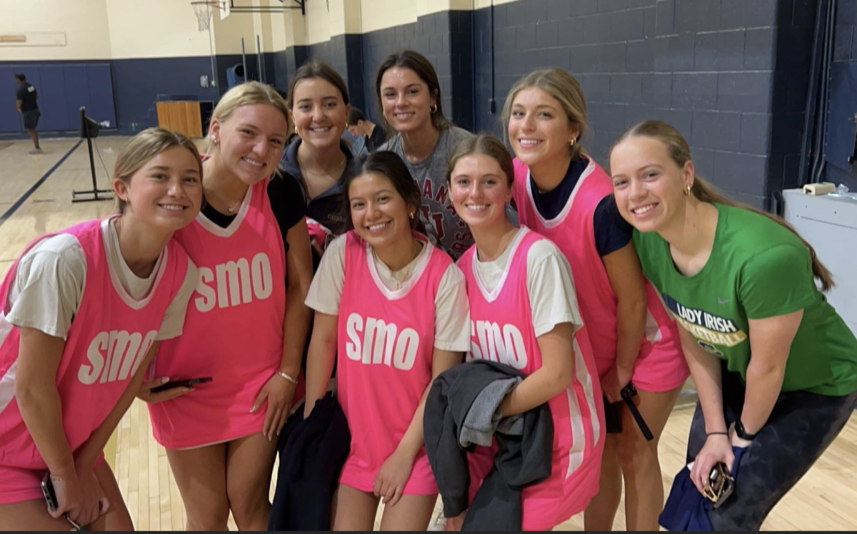 Team SMO poses after their first game on Monday.