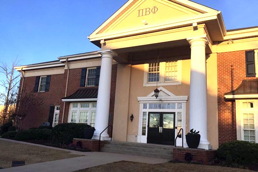 Katherine DeWeese '16 provided this image of her sorority at the University of South Carolina. That house of the rest of the campus is closed on Sept. 13 due to Hurricane Florence. 