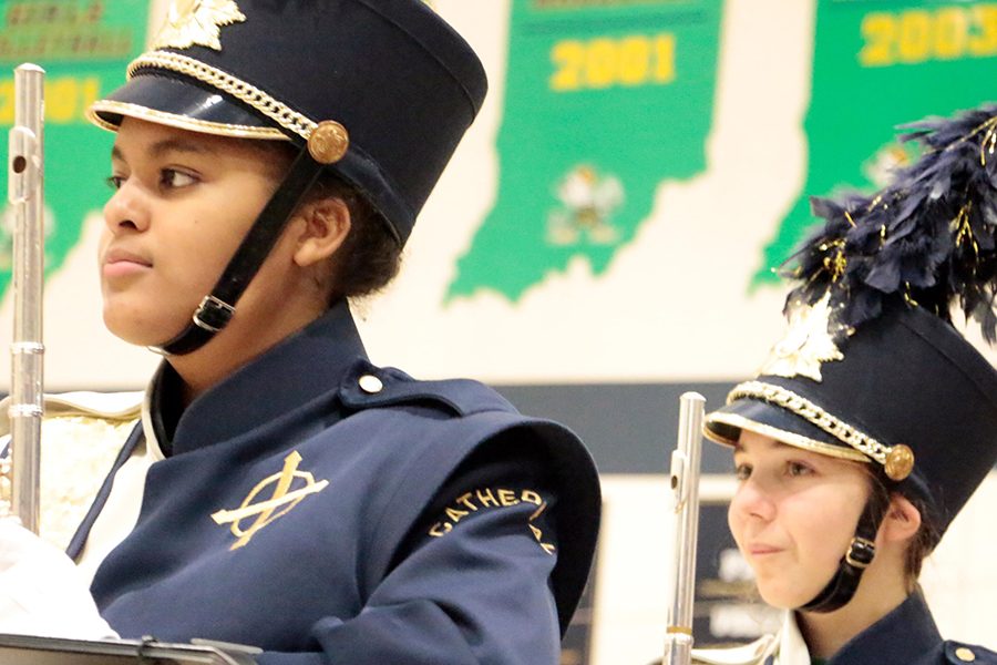 The annual Pride of the Irish marching band fund-raiser on Feb. 1 is still on. The band performed at Open House at the beginning of the school year. 