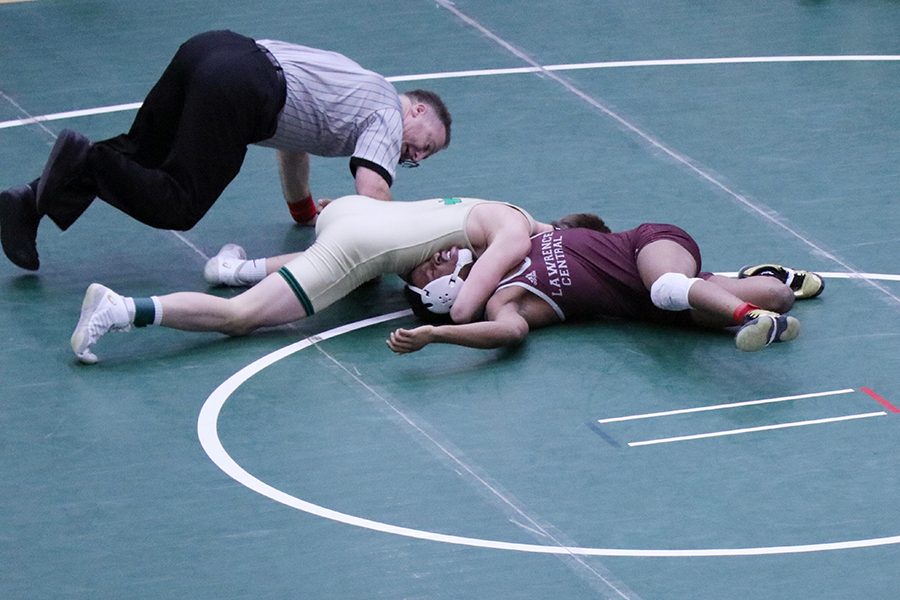 Five members of the wrestling team have advanced to the State Finals Feb. 15 and Feb. 16 at Bankers Life Fieldhouse, where they hope to defend their 2018 State title. 