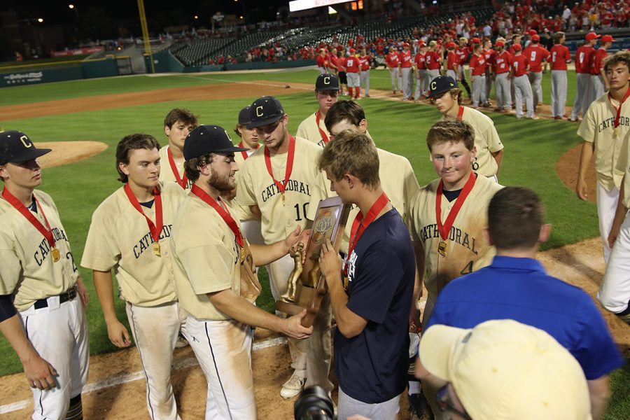 The varsity baseball team, which won the State title in 2017 and was State runner-up in 2018, is scheduled to open the varsity season on March 25. 