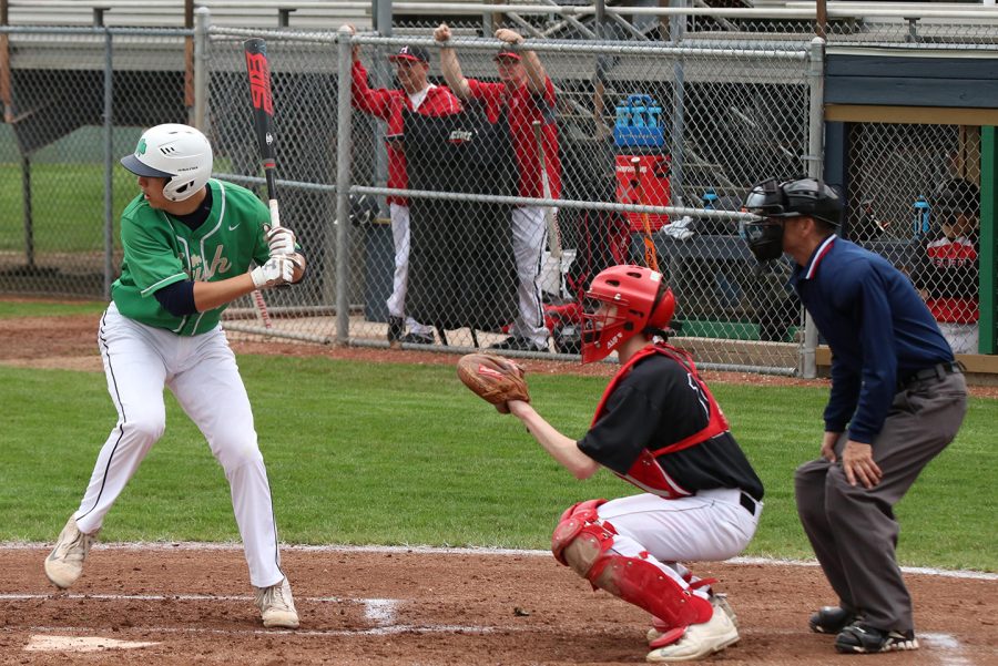 Extra seating is just one of the features of Brunette Park. The baseball team took on Herron in the City tournament at the facility. 