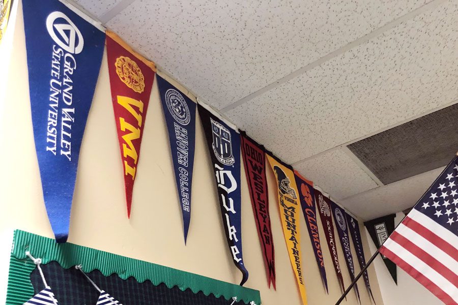 A college fair with several out-of-state schools in take place Sept. 19 during flex. 