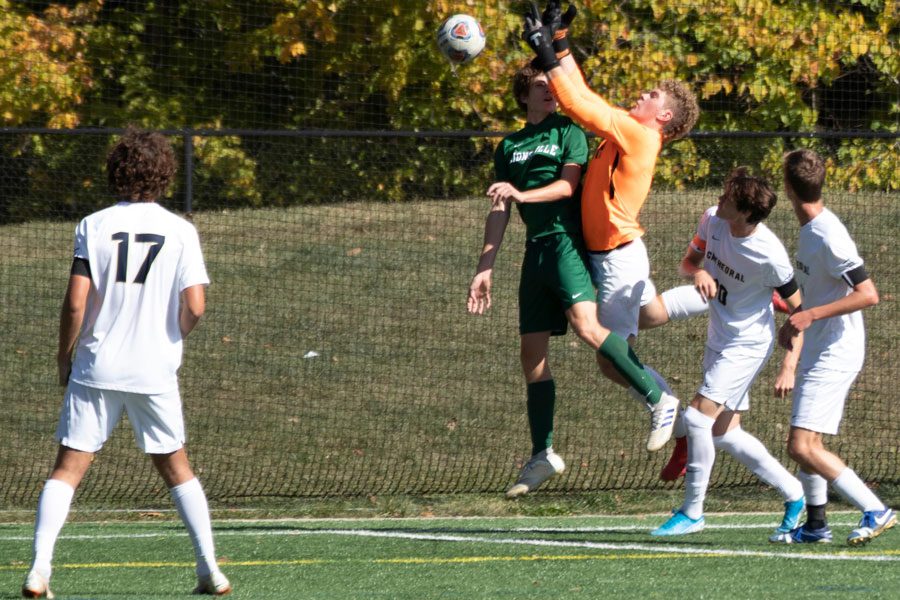 The men's soccer team concluded its season by winning the Sectional and playing in the Regional, losing to Zionsville 3-2. 