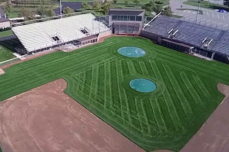 Brunette Park would have served as the venue for Irish baseball games this spring if not for the campus being shut down due to the coronavirus pandemic. 