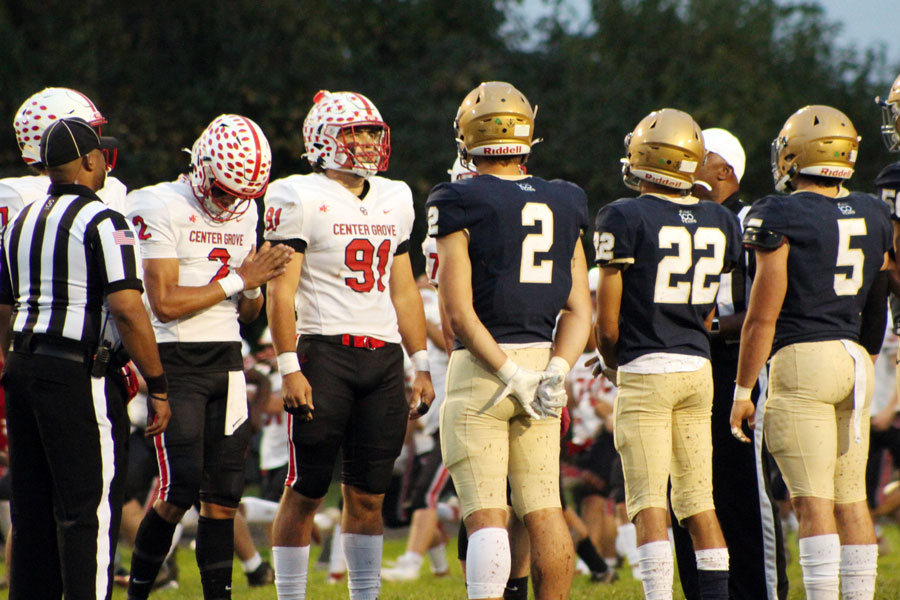 After a regular season loss to 6A top-ranked Center Grove, the varsity football team opens tournament play on Oct. 22 by hosting Terre Haute North. 