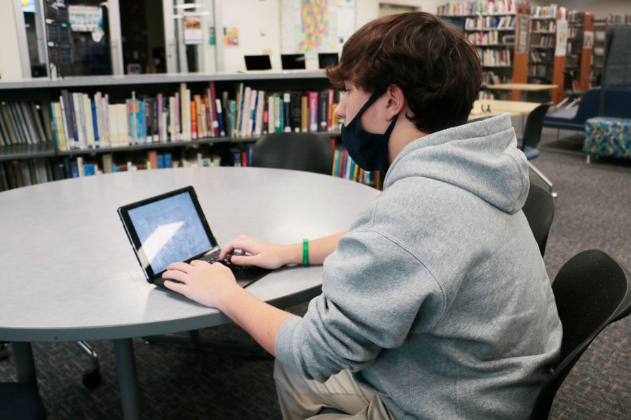 The library is just one place on campus where students will prepare for final exams. 