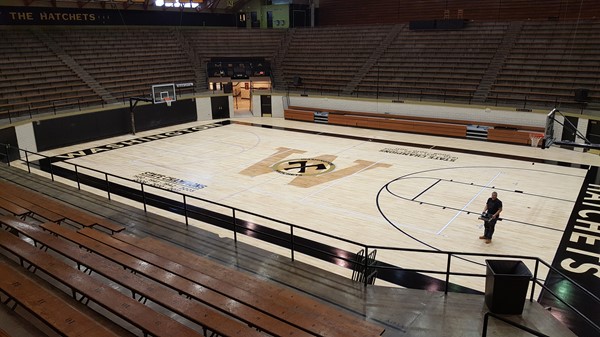 The Hatchet House at Washington High School will be the site of the March 19 men's basketball Semistate. 