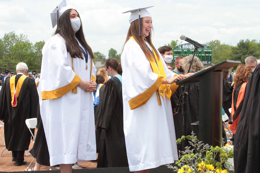 Last year, Commencement ceremonies took place at Brunette Park. The same venue will be used this year for the Class of 2022. 