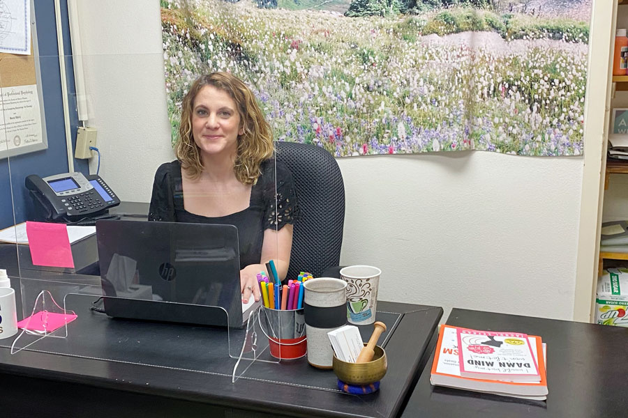 Mrs. Sarah Ehlich provided information about how the school is recognizing Mental Health Awareness Month.