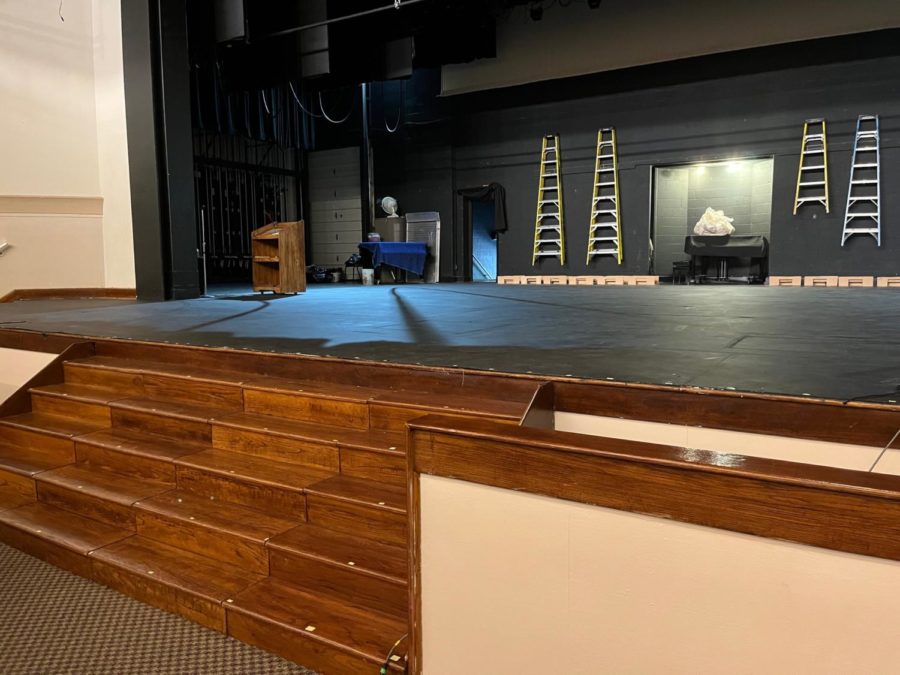 It is quiet now, but will soon ramp up with productions of "Willy Wonka," "Puffs," and "SpongeBob Squarepants."