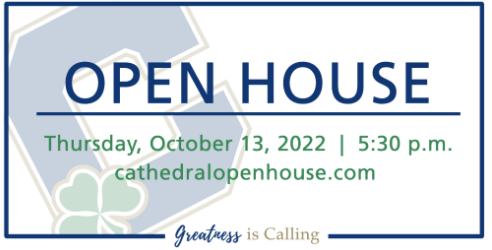 Open house is a great opportunity for families to get more information about Cathedral.