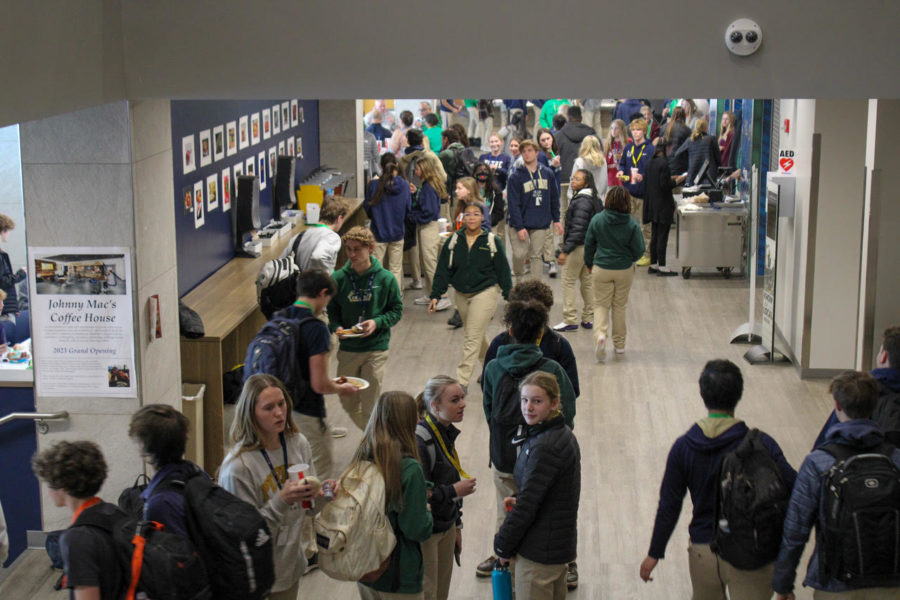 A new policy has officially been installed this week regarding what to wear in the cafeteria. Cathedral students are no longer allowed to wear sweatshirts in the cafeteria per Cathedral administration. Mr. Aundrey Wright, a proud supporter of this new policy, states, “There’s a reason why these rules were implemented. Flick is an outside company and we’ve seen people abuse this system by stuffing food in their sweatshirts and what not.”