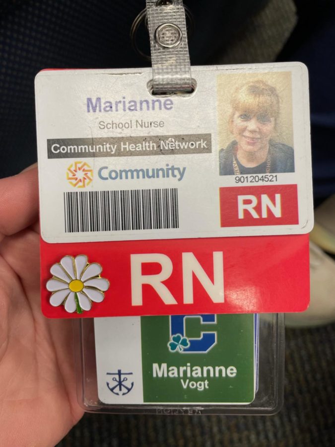 The daisy on Marianne's badge is the highest honor one can receive.