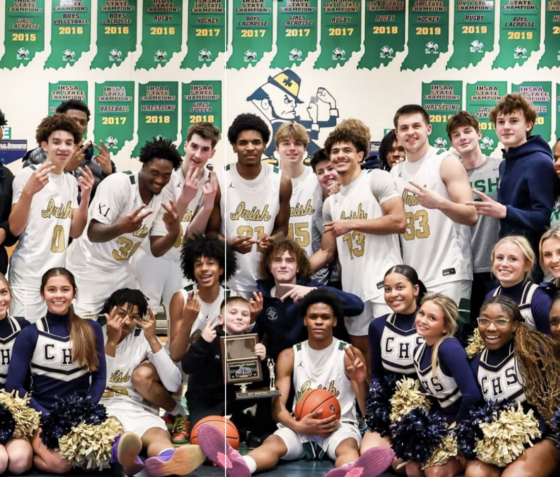 Cathedral Basketball celebrates their City Championship with a team photo. They won the City Championship by beating Scecina 65-58. Head Coach Jason Delaney says, “They have been such a fun group to coach and be around because they are truly bought in to what we are trying to accomplish.”
Photo by Lacey Nix.